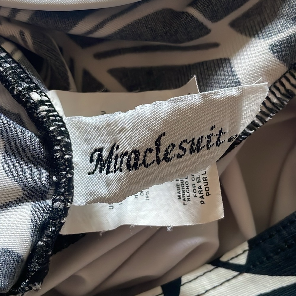 Miraclesuit One Piece Swimsuit Size 14‎ - Picture 3 of 6